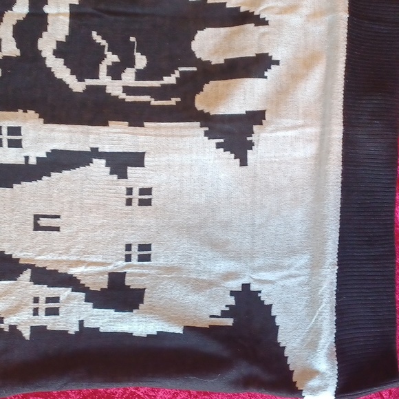 DOLLSKILL 2X TRICKZ N TREATZ BLACK/WHITE LONG-SLEEVED CARDIGAN BUTTON DOWN - Picture 15 of 16